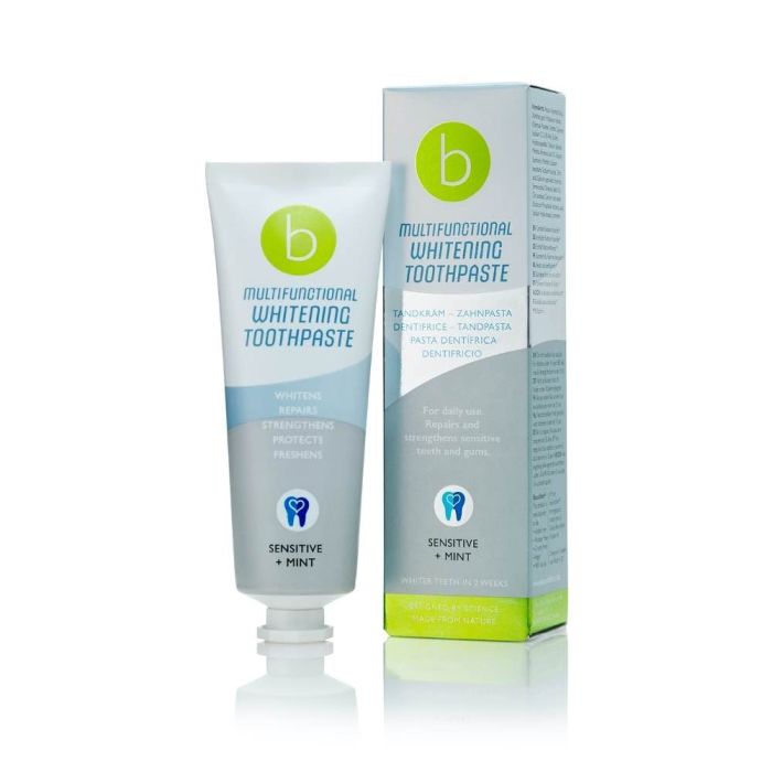 Beconfident Multifunctional whitening hammastahna sensitive + mint 75 ml kuva 2