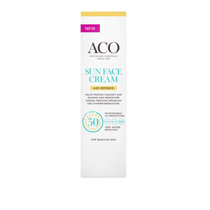 perrigo_Painolaatuinen_ACO_SunFaceCreamAgeDefence_SPF50_40ml_CARTON_3b5b4f47_0345_4bb9_b219_3e6159ab98de