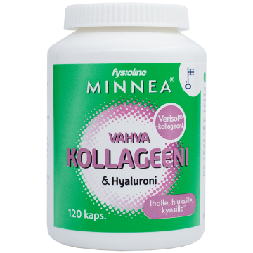 Minnea Kollageeni + Hyaluroni 120 kapselia