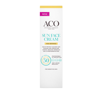 Aco Sun Face Cream Age Defence SPF50 hajusteeton 40 ml