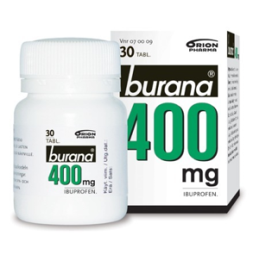 BURANA tabletti, kalvopäällysteinen 400 mg 30 kpl