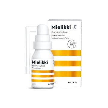 Apteq Mielikki kurkkusuihke 25 ml