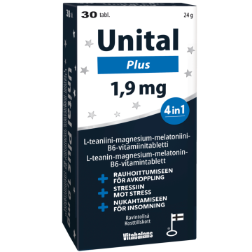 Unital Plus 1,9 mg 30 tabl