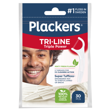 Plackers Tri-line 30 kpl