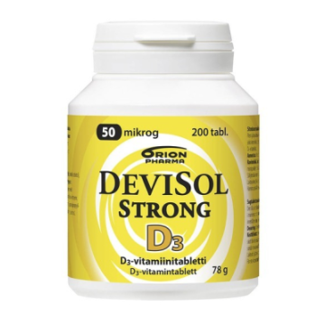 Devisol Strong 50 mikrog imeskelytabletti 200 kpl