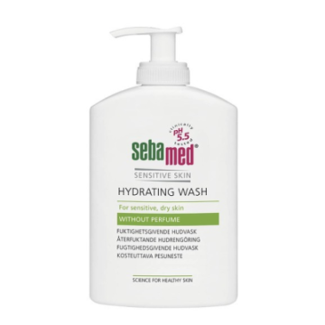 Sebamed Hydrating Wash pesuneste hajusteeton pumppupullo 300 ml