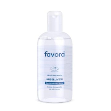 FAVORA HELLÄVARAINEN MISELLIVESI PUHDISTUSVESI 250 ML