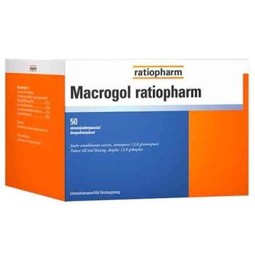 Macrogol ratiopharm annospussi 13,8 g 20 kpl