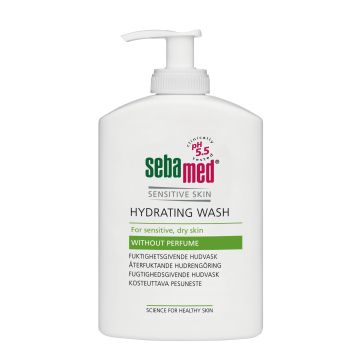 Sebamed Hydrating Wash pesuneste hajusteeton pumppupullo 300 ml