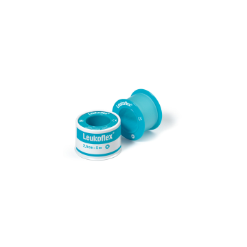 LEUKOPLAST LEUKOFLEX 2,5CM X 5M SUOJAKOTELO (01122-00) 1 KPL