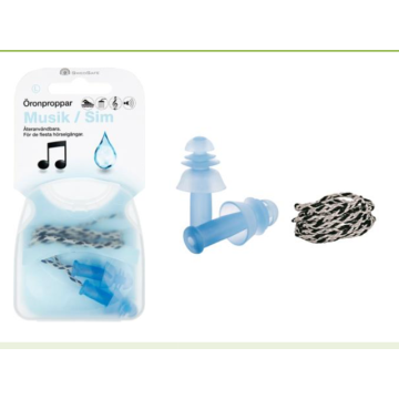 SwedSafe Music & Swim korvatulppa (M/L) 1 pari