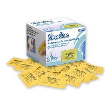 NASALINE-SUOLA NENÄHUUHTELIJAAN 50 KPL