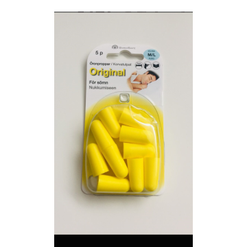 SwedSafe Original korvatulppa (M/L) 5 paria