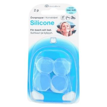 SwedSafe Silikoni korvatulppa 2 paria