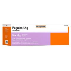 PEGULOS jauhe oraaliliuosta varten, annospussi 12 g 50 x 12 g