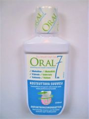 Oral7 kosteuttava entsyymisuuvesi 250 ml