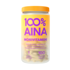 100 % AINA Monivitamiini 100 kaps