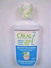 Oral7 kosteuttava entsyymisuuvesi 250 ml