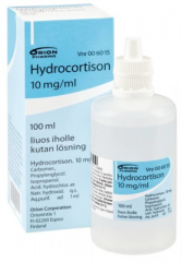 HYDROCORTISON 10 mg/ml liuos iholle 100 ml