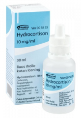 HYDROCORTISON 10 mg/ml liuos iholle 30 ml