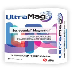 UltraMag Sucrosomial magnesium 187,5 mg 30 kpl