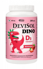 DEVISOL DINO MANSIKKA 10 MIKROG 200 PURUTABL