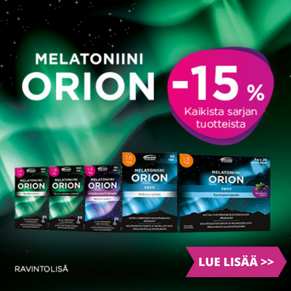 Melatoniini Orion kampanja